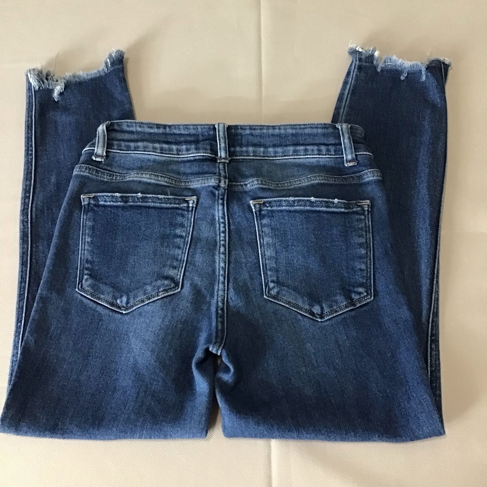 Flying Monkey Mid Rise Double Button Dark Blue An… - image 5